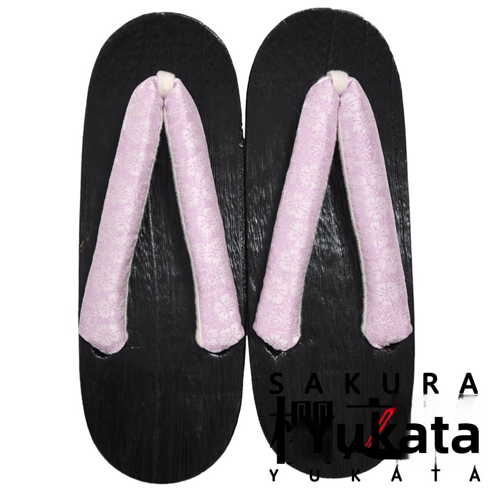 Sakura Yukata Wooden Sandals P - Bathrobe 评论和价格