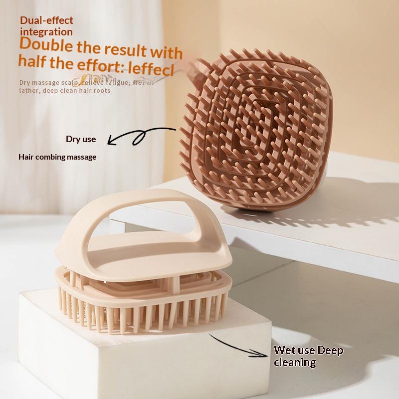 Scalp Massage Shampoo Brush 1P - Bath Salts 评论和价格