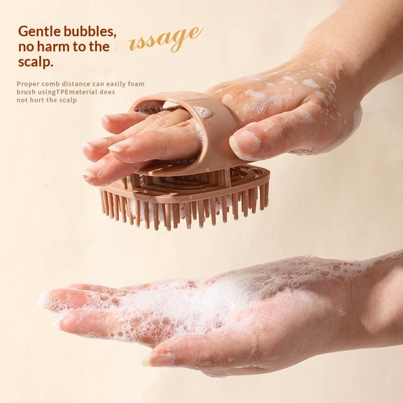 Scalp Massage Shampoo Brush 1P - Bath Salts 评论和价格