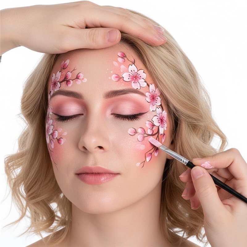 AB34-12Pcs Face Painting Brush - Body Brush 评论和价格