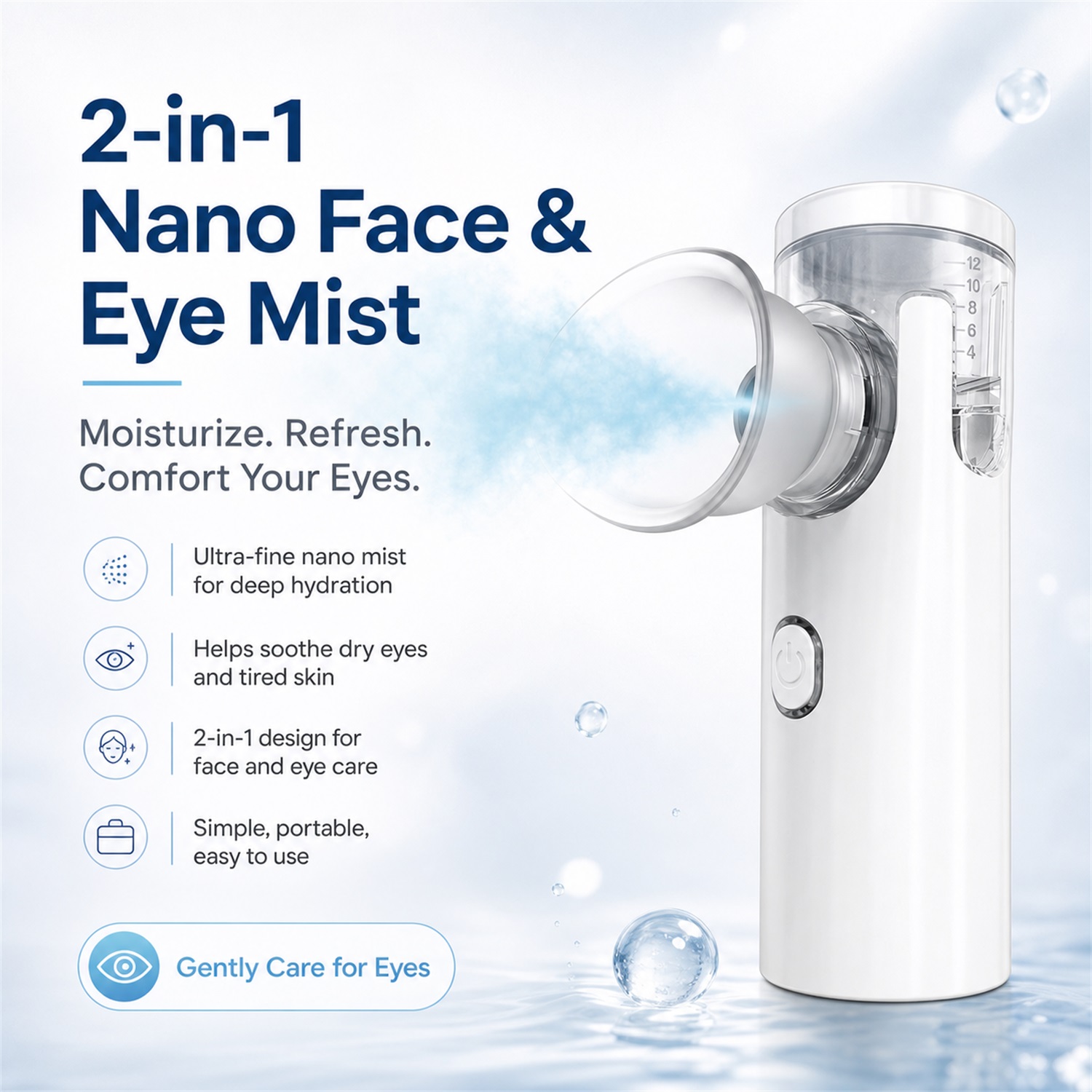 Nano Spray Eye Massage Instrum - Face Steamer 评论和价格