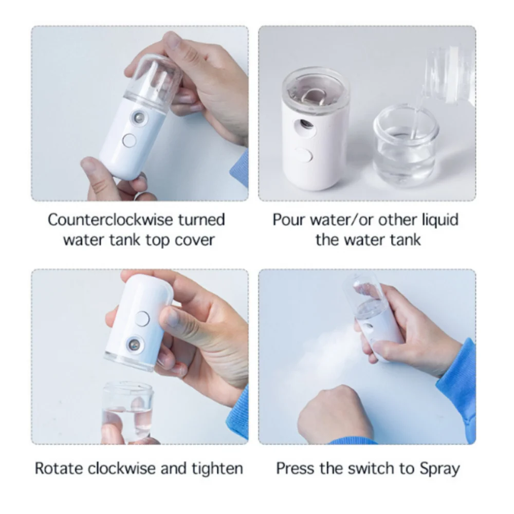 Portable Small Facial Steamer  - Face Steamer 评论和价格