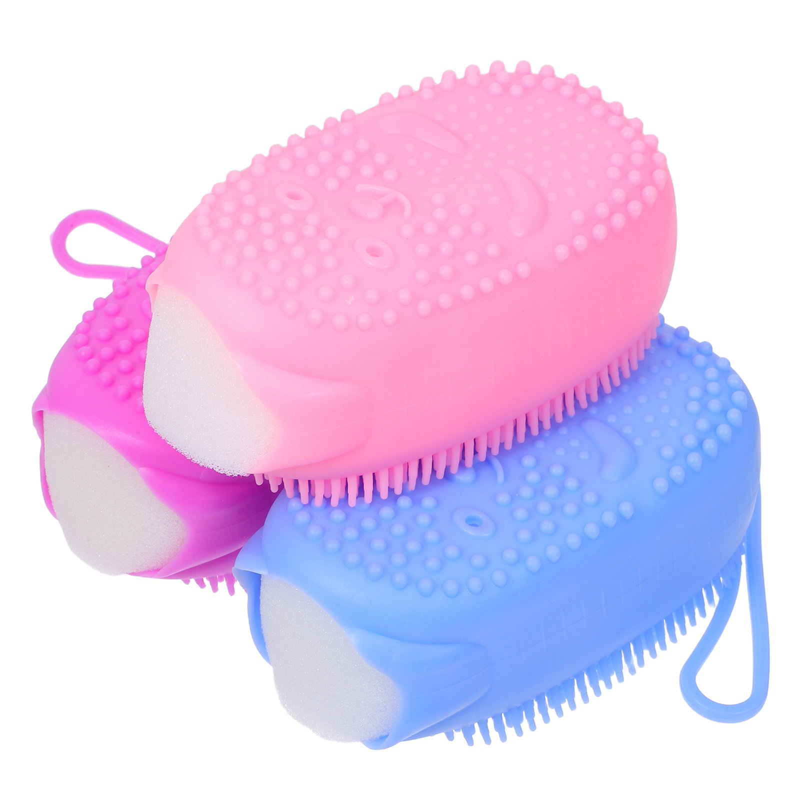 3 Pcs Exfoliating Sponge Body  - Body Brush 评论和价格