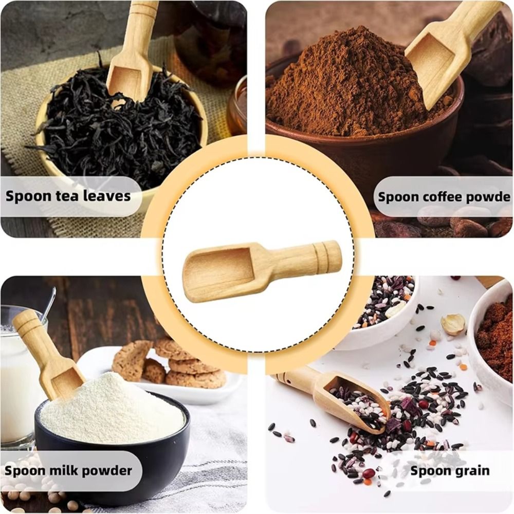 Portable Wooden Handle Mini Wo - Bath Salts 评论和价格