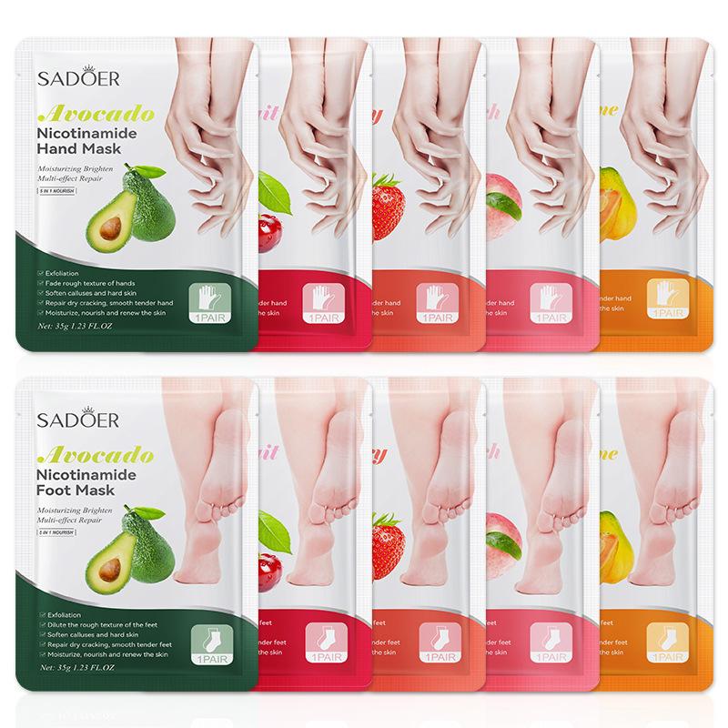 1 Pairs SADOER Fruits Foot Mas - Foot Spa 评论和价格
