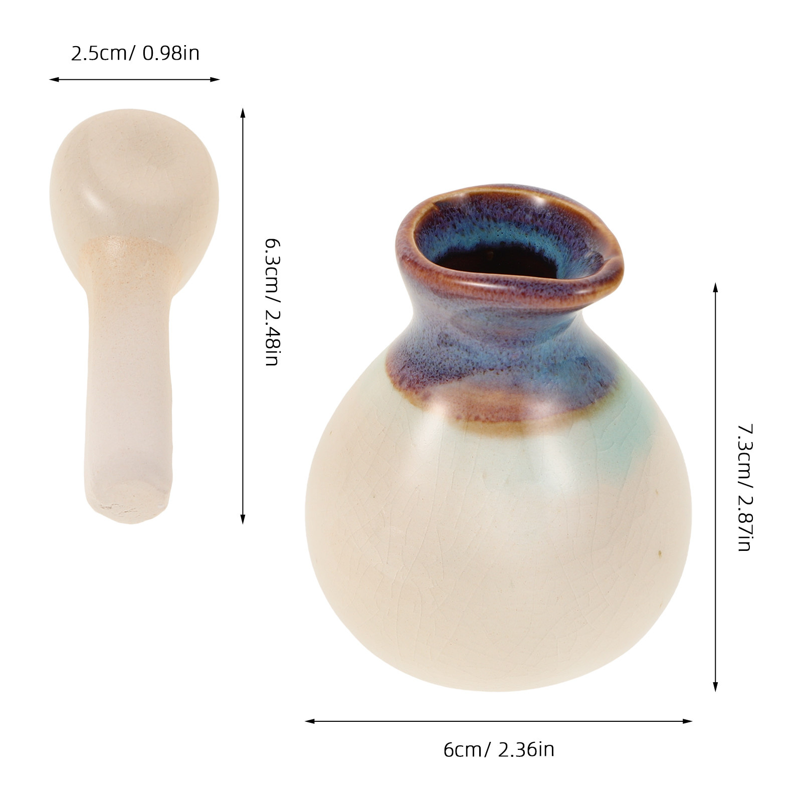 Ceramic Essential Oil Jar High - Spa Massager 评论和价格