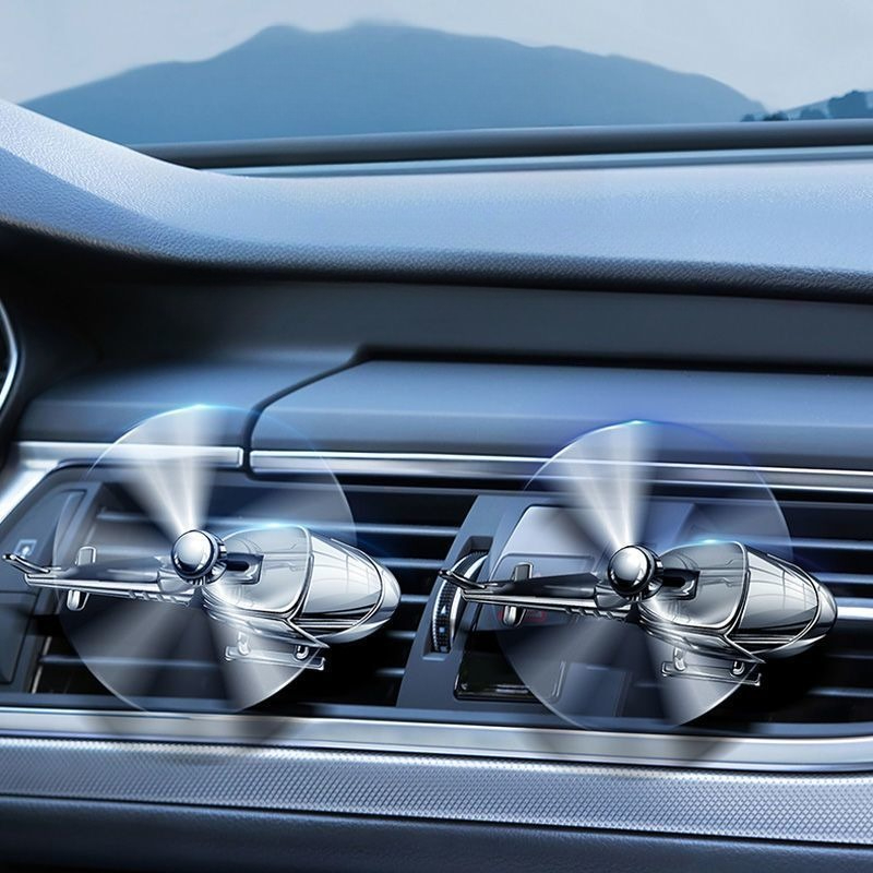 Car Air Vent Clip Fan Airplane - Aromatherapy Diffuser 评论和价格